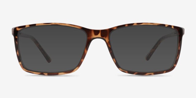Sterling Tortoise PlasticEyeglass Frames from EyeBuyDirect, with Tinted Lenses