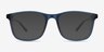Thayer Clear Navy PlasticEyeglass Frames from EyeBuyDirect, with Tinted Lenses