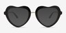 Ever Black AcetateEyeglass Frames from EyeBuyDirect, with Tinted Lenses