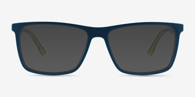 Wp Matte Navy PlastiqueMontures de lunettes de vue d'EyeBuyDirect, Avec des Verres Teintés