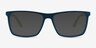 Wp Matte Navy PlastiqueMontures de lunettes de vue d'EyeBuyDirect, Avec des Verres Teintés