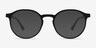 Xp Matte Black PlastiqueMontures de lunettes de vue d'EyeBuyDirect, Avec des Verres Teintés