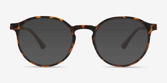 Xp Tortoise PlasticEyeglass Frames from EyeBuyDirect, with Tinted Lenses