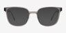 GG Gris PlastiqueMontures de lunettes de vue d'EyeBuyDirect, Avec des Verres Teintés
