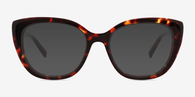 Billow Tortoise AcetateEyeglass Frames from EyeBuyDirect, with Tinted Lenses