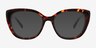 Billow Tortoise AcetateEyeglass Frames from EyeBuyDirect, with Tinted Lenses
