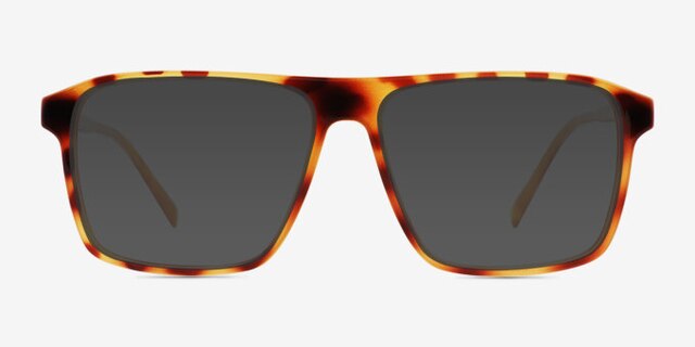 Whitecap Tortoise PlasticEyeglass Frames from EyeBuyDirect, with Tinted Lenses