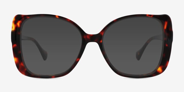 Monarch Tortoise AcetateEyeglass Frames from EyeBuyDirect, with Tinted Lenses