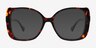 Monarch Tortoise AcetateEyeglass Frames from EyeBuyDirect, with Tinted Lenses