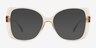 Monarch Brown AcetateEyeglass Frames from EyeBuyDirect, with Tinted Lenses