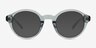 Miles Clear Green AcetateEyeglass Frames from EyeBuyDirect, with Tinted Lenses