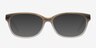 Ally Ivory AcetateEyeglass Frames from EyeBuyDirect, with Tinted Lenses