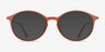 Doc Pink PlasticEyeglass Frames from EyeBuyDirect, with Tinted Lenses