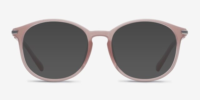 Lindsey Pink PlasticEyeglass Frames from EyeBuyDirect, with Tinted Lenses