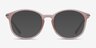 Lindsey Pink PlasticEyeglass Frames from EyeBuyDirect, with Tinted Lenses
