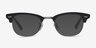 Sweet Jane Navy Silver AcetateEyeglass Frames from EyeBuyDirect, with Tinted Lenses