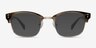 Look Up Brown AcetateEyeglass Frames from EyeBuyDirect, with Tinted Lenses