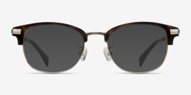 Kinjin Tortoise AcetateEyeglass Frames from EyeBuyDirect, with Tinted Lenses