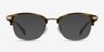 Kinjin Brown AcetateEyeglass Frames from EyeBuyDirect, with Tinted Lenses