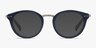 Bellefond Navy AcetateEyeglass Frames from EyeBuyDirect, with Tinted Lenses