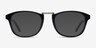 Tomorrow Black AcetateEyeglass Frames from EyeBuyDirect, with Tinted Lenses