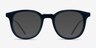 Vendome Navy AcetateEyeglass Frames from EyeBuyDirect, with Tinted Lenses