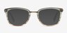 Audacity Green Brown AcetateEyeglass Frames from EyeBuyDirect, with Tinted Lenses