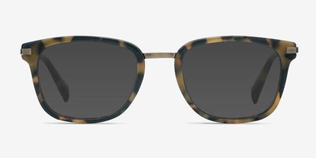 Audacity Tortoise AcetateEyeglass Frames from EyeBuyDirect, with Tinted Lenses