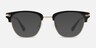Identity Black Acetate-metalEyeglass Frames from EyeBuyDirect, with Tinted Lenses