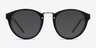 Rita Black AcetateEyeglass Frames from EyeBuyDirect, with Tinted Lenses