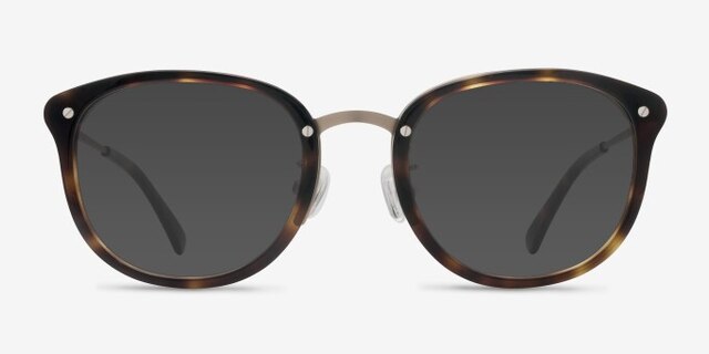 Sakura Tortoise AcetateEyeglass Frames from EyeBuyDirect, with Tinted Lenses