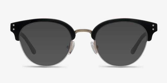 Eloise Black AcetateEyeglass Frames from EyeBuyDirect, with Tinted Lenses