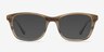 Hudson Brown Striped AcetateEyeglass Frames from EyeBuyDirect, with Tinted Lenses