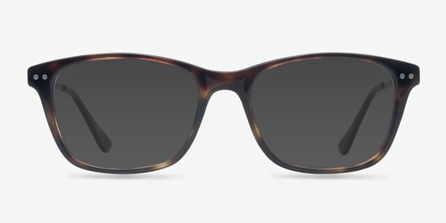 Hudson Tortoise AcetateEyeglass Frames from EyeBuyDirect, with Tinted Lenses
