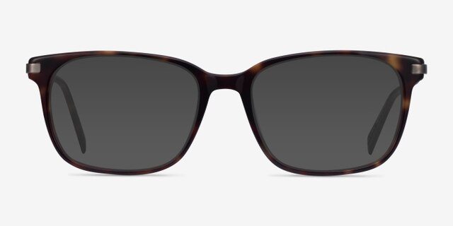 Motion Écailles Acetate-metalMontures de lunettes de vue d'EyeBuyDirect, Avec des Verres Teintés