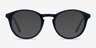 White Moon Navy AcetateEyeglass Frames from EyeBuyDirect, with Tinted Lenses