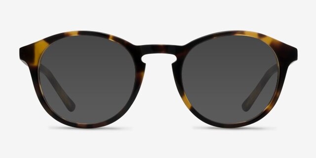 White Moon Tortoise AcetateEyeglass Frames from EyeBuyDirect, with Tinted Lenses