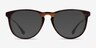Ultraviolet Brown Striped Acetate-metalEyeglass Frames from EyeBuyDirect, with Tinted Lenses