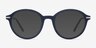 Juno Matte Navy MetalEyeglass Frames from EyeBuyDirect, with Tinted Lenses