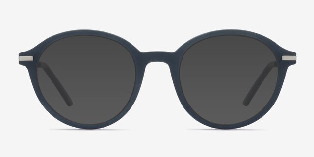 Juno Matte Green MetalEyeglass Frames from EyeBuyDirect, with Tinted Lenses