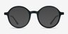 Potter Matte Black Plastic-metalEyeglass Frames from EyeBuyDirect, with Tinted Lenses
