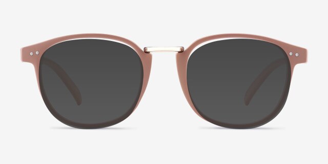 Miyoshi Sand Plastic-metalMontures de lunettes de vue d'EyeBuyDirect, Avec des Verres Teintés