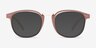 Miyoshi Sand Plastic-metalMontures de lunettes de vue d'EyeBuyDirect, Avec des Verres Teintés