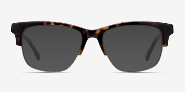 Beryl Tortoise AcetateEyeglass Frames from EyeBuyDirect, with Tinted Lenses