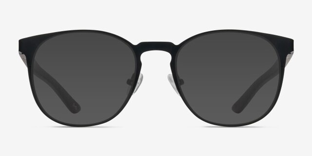 Resonance Charcoal And Walnut Wood-textureEyeglass Frames from EyeBuyDirect, with Tinted Lenses