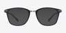Savannah Matte Navy Plastic-metalEyeglass Frames from EyeBuyDirect, with Tinted Lenses