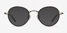 Anywhere Brun AcétateMontures de lunettes de vue d'EyeBuyDirect, Avec des Verres Teintés
