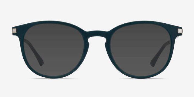 Mirando Marine MetalEyeglass Frames from EyeBuyDirect, with Tinted Lenses