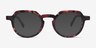 Phantasm Speckled Rose Acetate-metalMontures de lunettes de vue d'EyeBuyDirect, Avec des Verres Teintés
