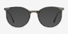 Marilou Marble Slate MetalEyeglass Frames from EyeBuyDirect, with Tinted Lenses